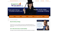 Desktop Screenshot of progressionwizard.co.uk